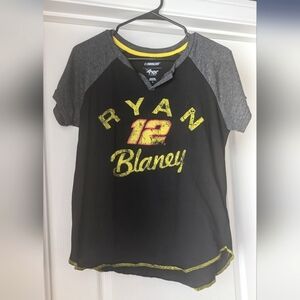 NASCAR Ryan Blaney #12 Women's Tee